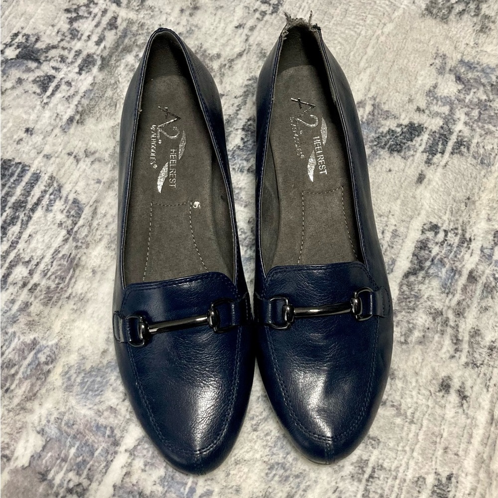 Aerosoles Softee Color:Blue Size: 7.5 - Picture 1 of 13